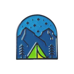 fell brand night camping pin